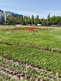 Spring Stroll to Victory Square in Bishkek