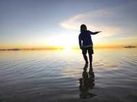 해외여행 볼리비아 우유니 Atardecer Salar de Uyuni