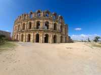 The third biggest roman arena with 35000 seats. 