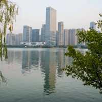 West Part of Swan Lake, Hefei 🌇🌊