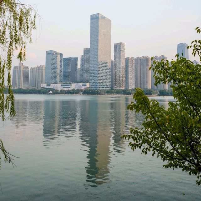 West Part of Swan Lake, Hefei 🌇🌊