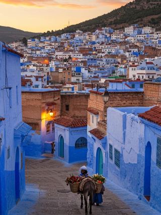 The Blue Pearl: Chefchaouen, Morocco 💙🇲🇦