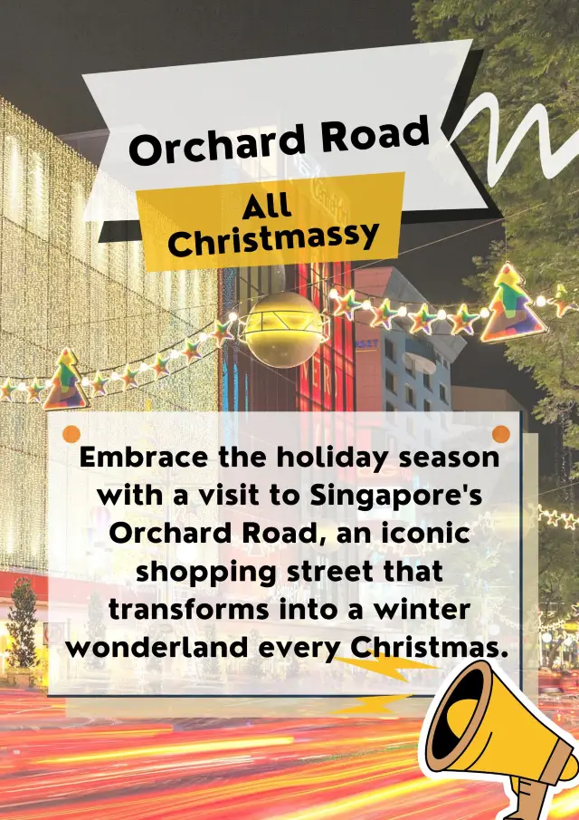 Feel All Christmassy at Orchard Road🎄