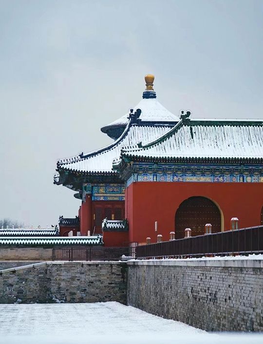 北京雪景｜天壇公園