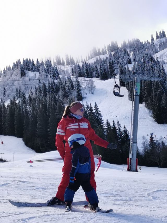 在法國滑雪，我又快樂了