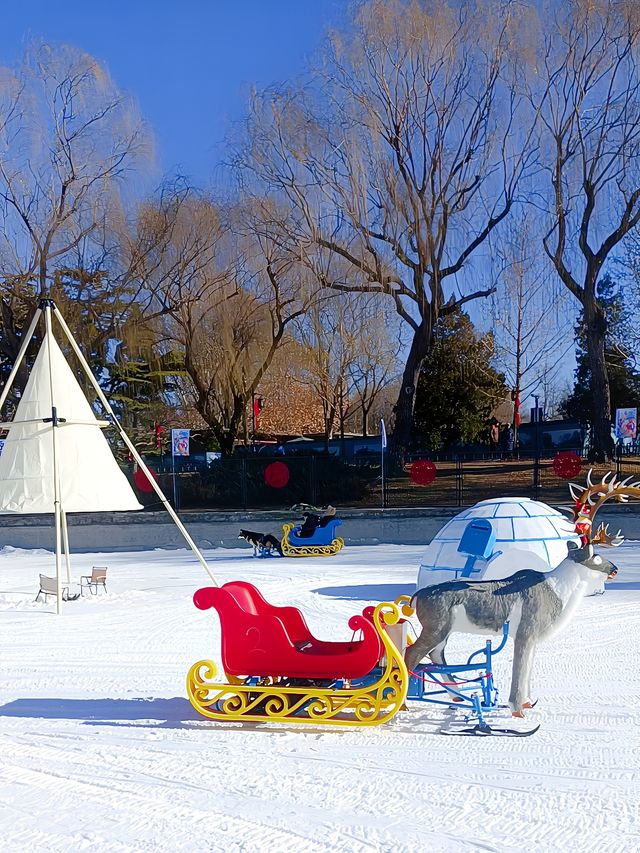 北京最好玩的冰雪公園冬日遛孩子的好去處