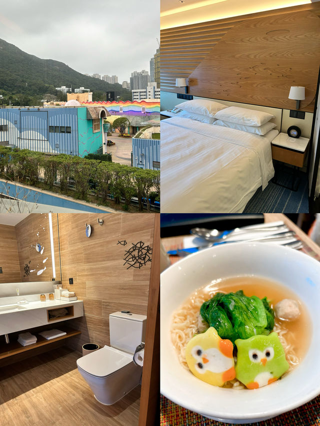 玩轉香港最復古的樂園，萬豪海洋公園酒店入住體驗
