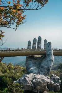 海拔1400米之上建在雲端的佛手橋