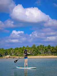 海南最有體驗感的休閒運動——椰林漿板