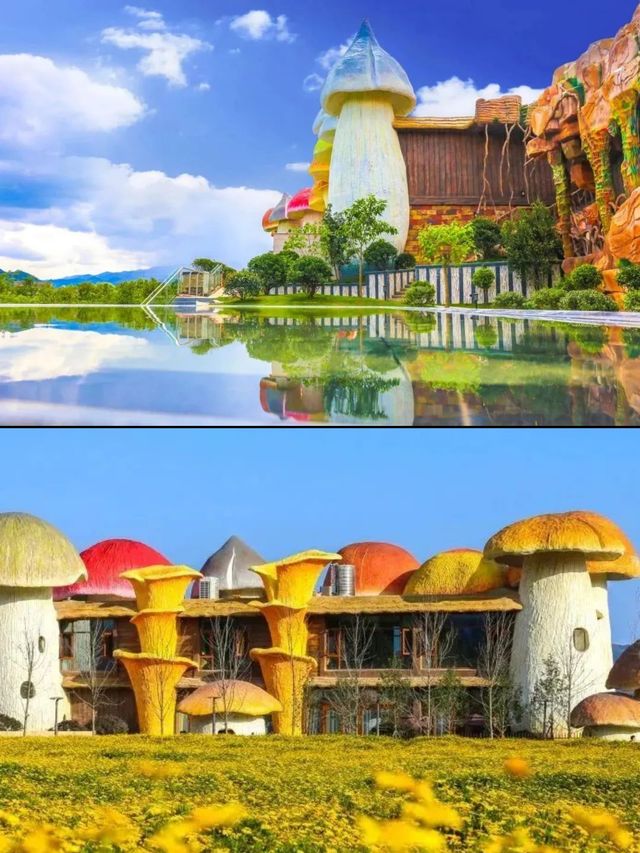 現實版愛麗絲夢遊仙境！蘑菇野奢酒店帶你住進童話般的“蘑菇屋”