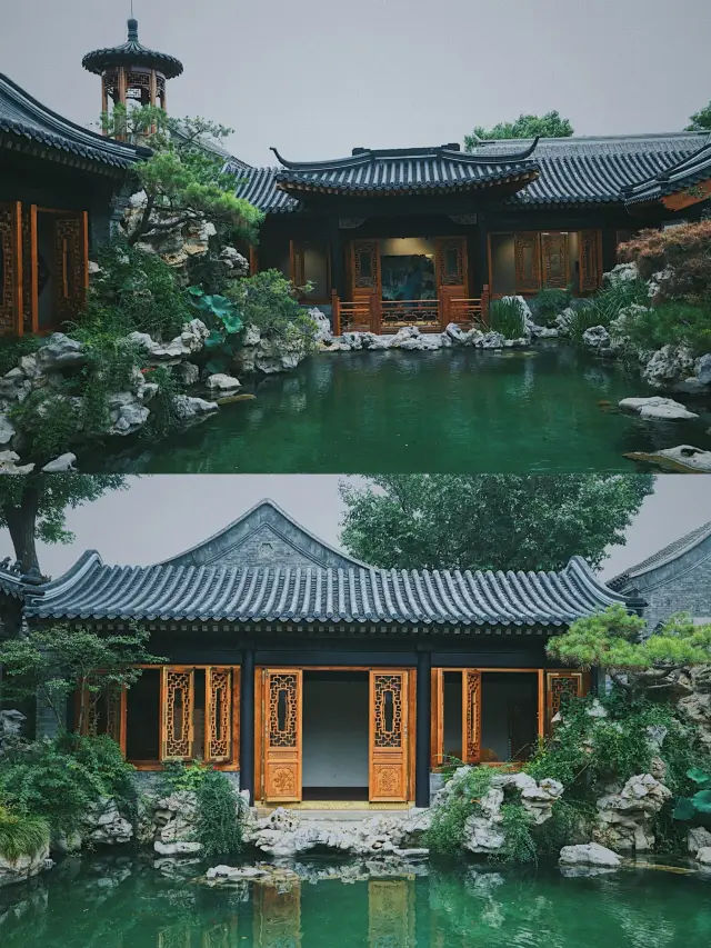 Summer Cooling | I heard you also know about the Suzhou Garden Pavilion in the painting outside the Forbidden City