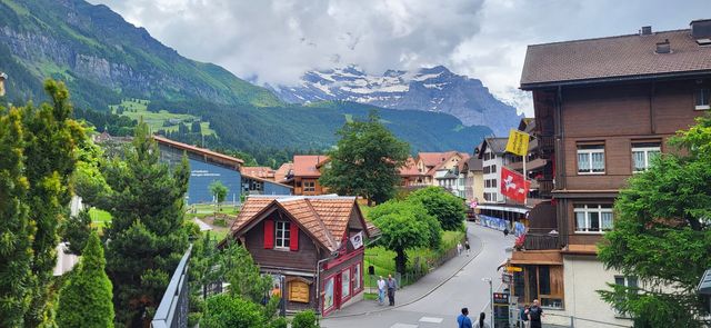 高山上的小鎮--文根Wengen