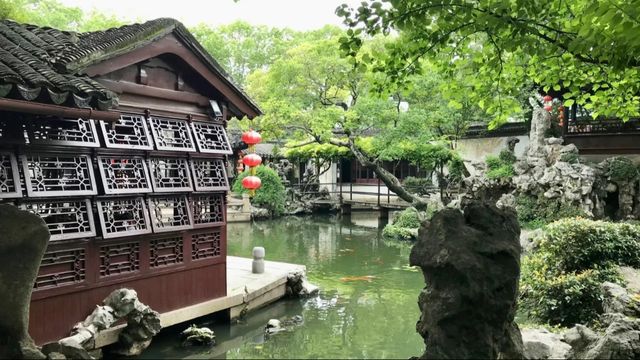 咫尺山林、小中見大—蘇州退思園