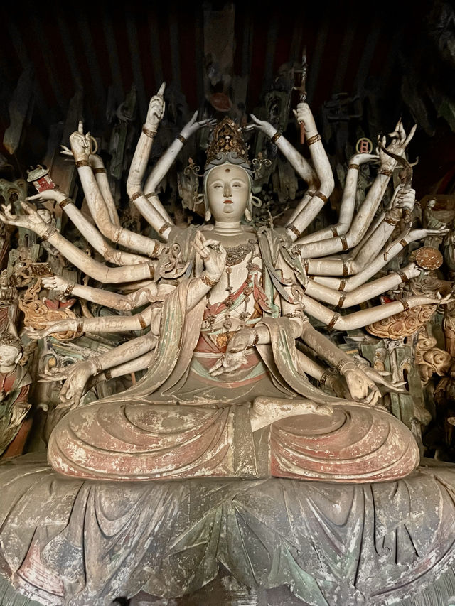 山西自駕遊第五站｜鎮國寺、雙林寺、忻州古城。