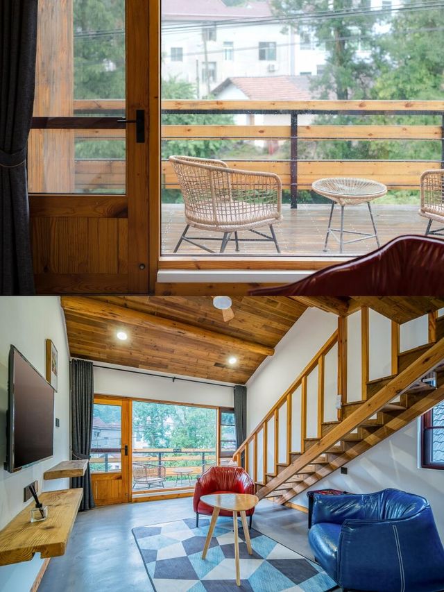 安吉！！入住了平價絕美童話秋景小木屋。
