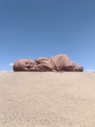 大地之子、雕塑無界、漢武雄風。