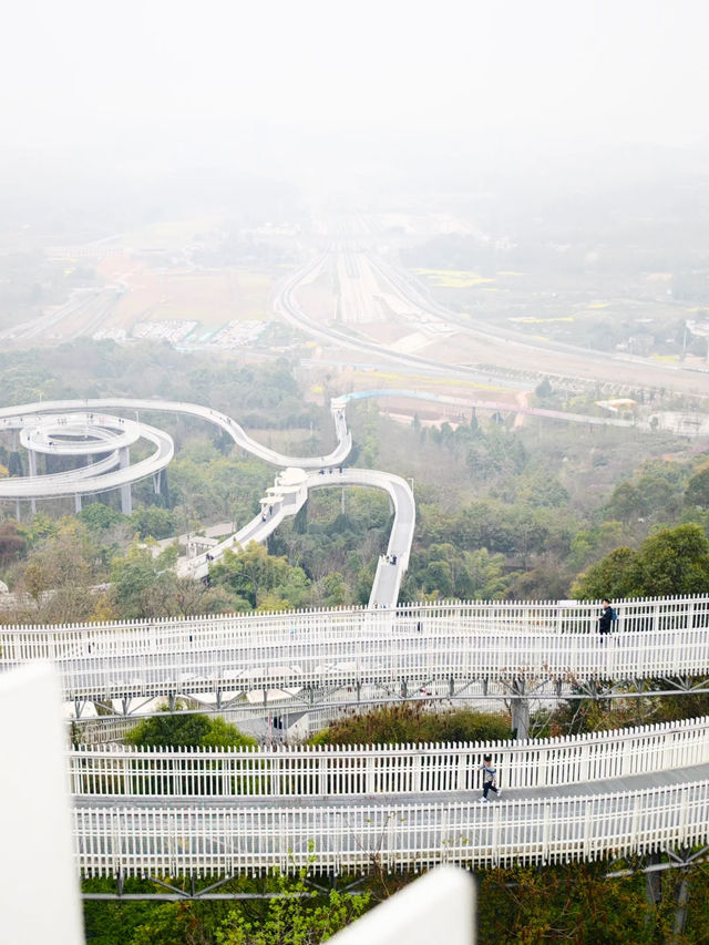 成都近郊1小時車程！免費登山徑，適合小朋友，毫無難度……。