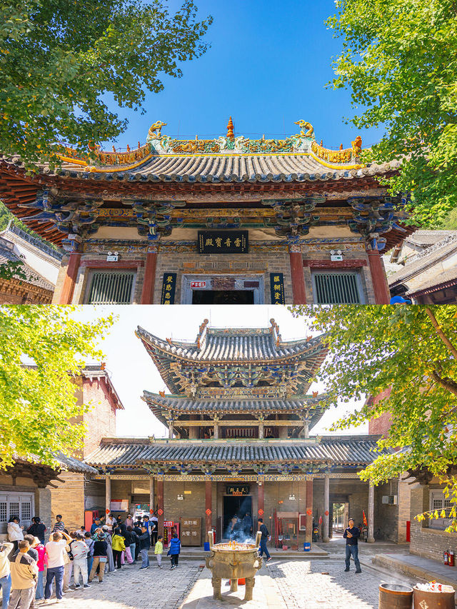 祝你擁有神奇的一天——定林寺（山西古建築）。