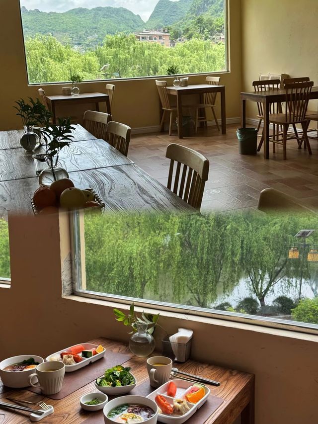 山谷裡的溫泉小屋|貴州適合度假的私湯民宿。