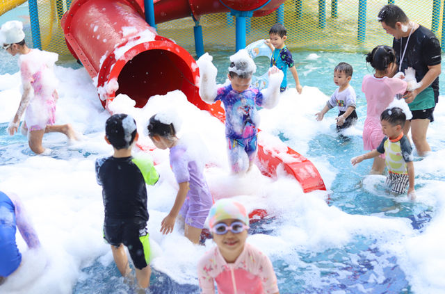 水上兒童樂園，開心一整天。