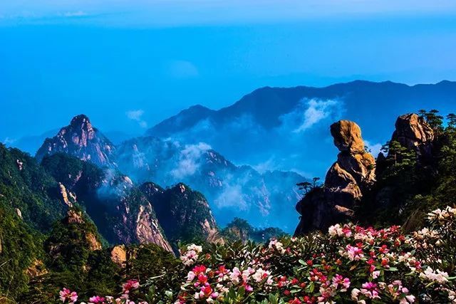 女神峰我來了人間仙境啊