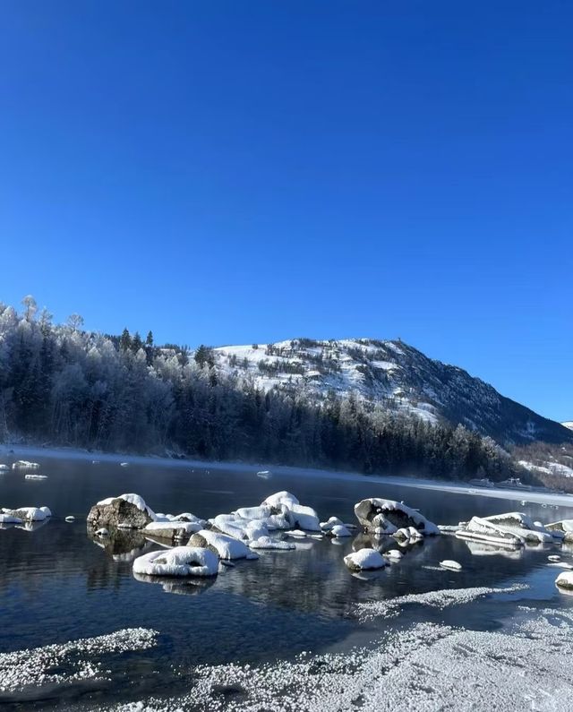 冬日喀納斯，夢幻雪國等你來