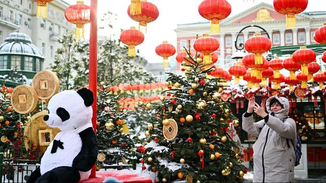 近三年來莫斯科如何慶祝中國新年