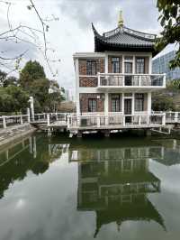 尋找春天，我選擇桂林公園，寧靜且美好