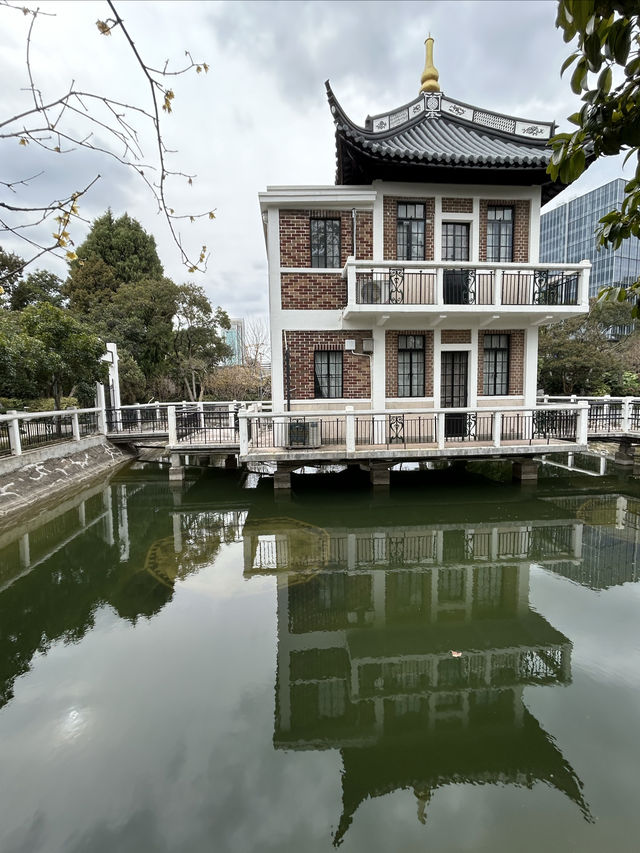 尋找春天，我選擇桂林公園，寧靜且美好