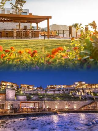 Lost in a Blue and White Dream | Alim Bordrum Thermal Resort