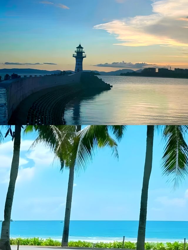 萬寧·神州半島不做消失的她看不到海底星空那就看看 海上燈塔