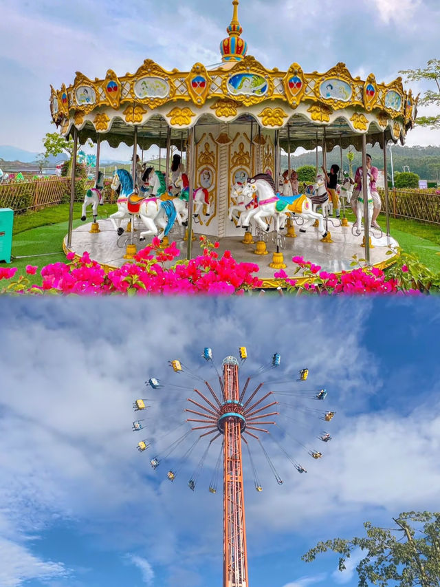 廣州周邊親子遊天花板！惠州鹿鷹園2h直達