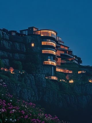 비명! 산둥에서 외계 기지가 발견되다! 《유랑지구》와 같은 동굴 호텔에 묵다