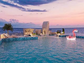 Who can resist a hotel built right on the beach?