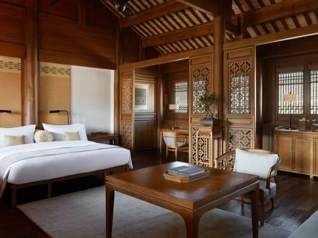 麗江大研安縵酒店（Amandayan Lijiang）  中國雲南省麗江市，獅子山巔，俯瞰世界文