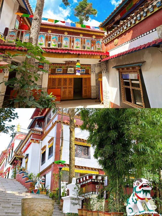 昆明旁邊，有座南傳佛寺隱藏喺樹林之中