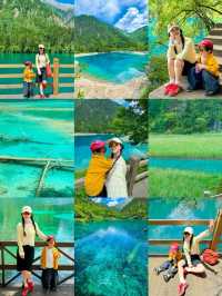 和四歲旅遊拍檔勇闖九寨溝