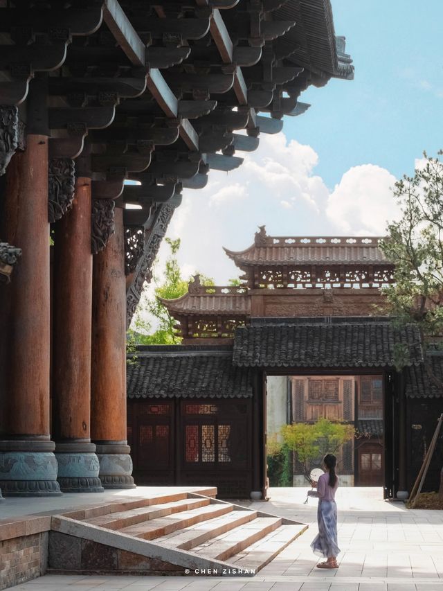 這裡，滿足咗我對夏日江南水鄉嘅所有幻想