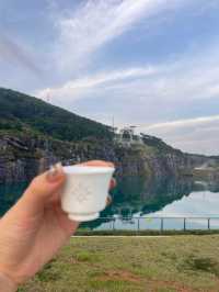 人少景靚，呢個地方太適合飲茶啦||江西吉安安福起鳳山礦坑公園