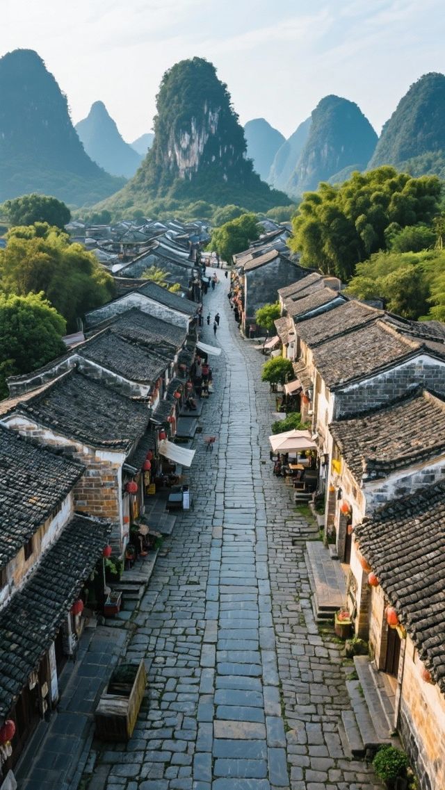 嶺南水鄉｜小橋流水｜群峰溫柔環抱｜桂北山水間的千年小鎮