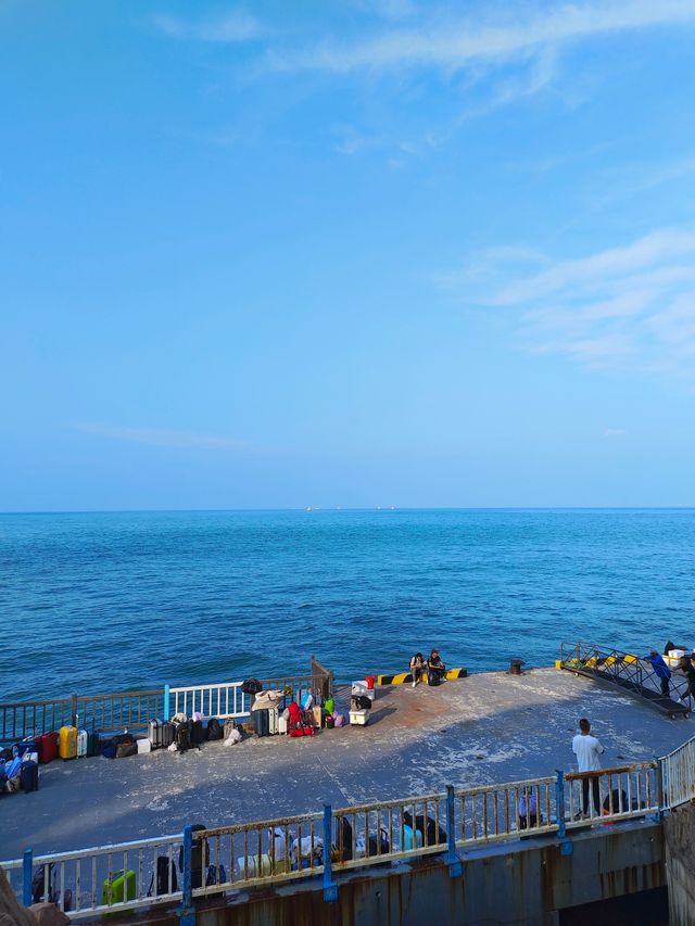 颱風來了馬上停航5天，即將告別東福山島