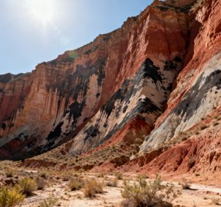 God's spilled palette, Lanzhou hides a fiery planet!