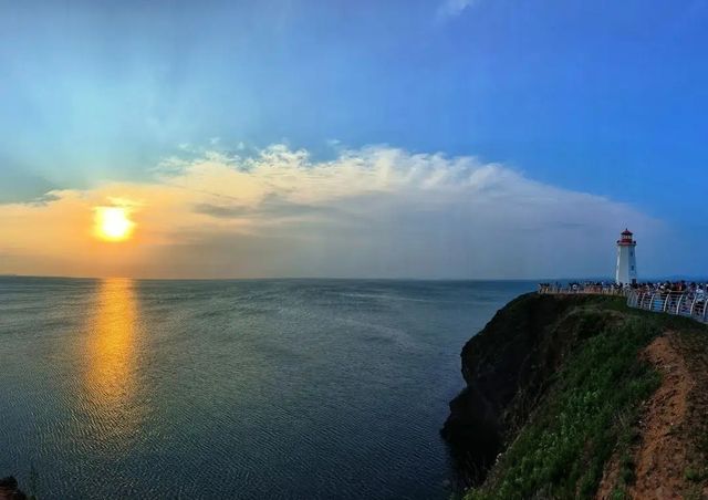 大連泊霞灣公園：藏在渤海之濱的彩虹與落日秘境