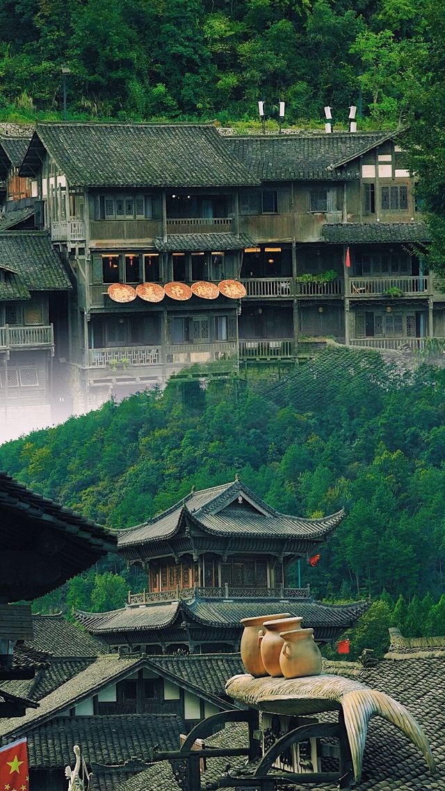 不愧是《國家地理》推薦的烏江寨! 不愧是《國家地理》推薦的烏江寨!