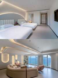 惠東海景酒店天花板雙月灣半島躺著看海太絕了！