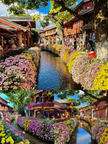 Lijiang in November is insanely beautiful, who understands the Huahua Waterfall here?