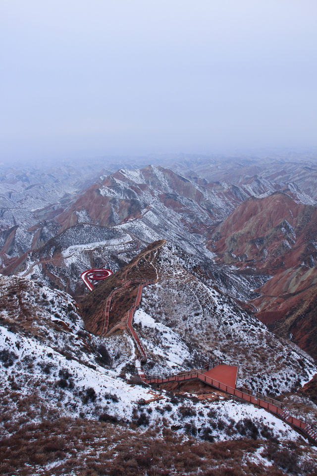 冬天~蘭州水墨丹霞 冬天~蘭州水墨丹霞