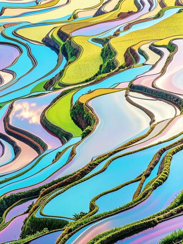 《國家地理》沒騙我12月的元陽梯田 《國家地理》沒騙我12月的元陽梯田