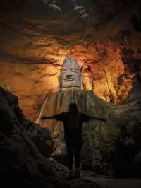 Hanging high in Chongqing at Tianyan Cave