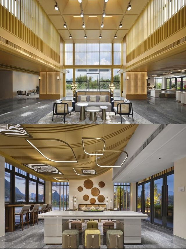 陽朔希爾頓，躺平看山超爽！